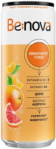 Изображение товара Напиток Be:nova Immunity Plus 330мл