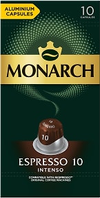 Изображение товара Кофе в капсулах Monarch Espresso 10 Intenso 10шт