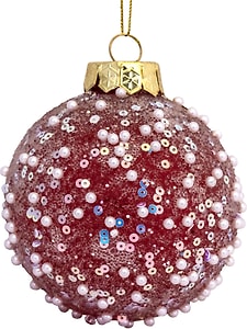 Изображение товара Шар елочный Время чудес 8*8*8см