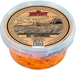 Изображение товара Гриб древесный Добросот с морковью по-корейски 300г