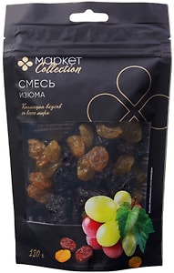 Изображение товара Смесь винограда сушеного Маркет Collection без косточек 180г