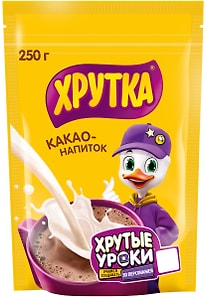 Изображение товара Какао-напиток Хрутка быстрорастворимый 250г