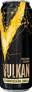 Изображение товара Напиток энергетический Vulkan Тропическая лава со вкусом манго и маракуйи газированный 450мл