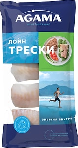 Изображение товара Треска Agama филе лойн свежемороженое 400г