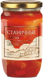 Изображение товара Лечо Станичные в густом томатном соусе 720мл