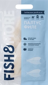 Изображение товара Палтус Fish&More Стрелозубый филе без кожи 500г