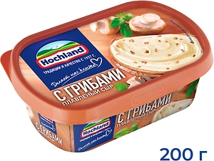 Изображение товара Сыр плавленый Hochland с грибами 55% 200г