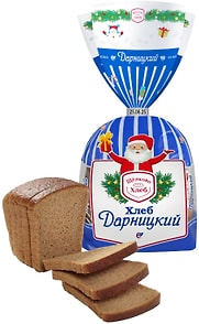 Изображение товара Хлеб Щелковохлеб Дарницкий нарезка 320г