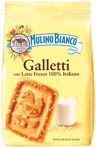 Изображение товара Печенье Mulino Bianco Galletti сахарное 350г