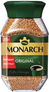 Изображение товара Кофе растворимый Monarch Original 270г