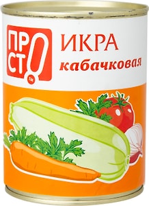 Изображение товара Икра ПРОСТО из кабачков 360г