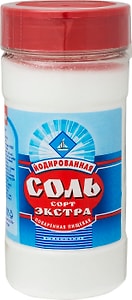 Изображение товара Соль Экстра выварочная йодированная 500г