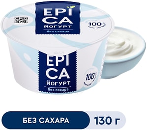 Изображение товара Йогурт Epica Натуральный 6% 130г