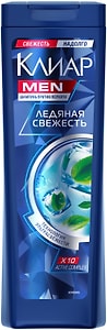 Изображение товара Шампунь для волос Клиар Men против перхоти Ледяная свежесть Ментол 400мл