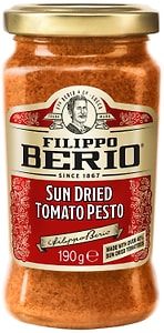 Изображение товара Соус Filippo Berio Песто c томатами 190г