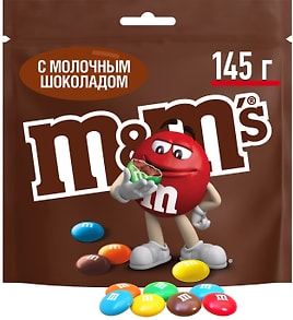 Изображение товара Конфеты M&M'S Драже c молочным шоколадом для компании 145г