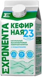 Изображение товара Напиток кефирный Exponenta Натуральный 450г
