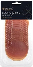 Изображение товара Балык Маркет Collection Дарницкий сырокопченый из свинины 100г