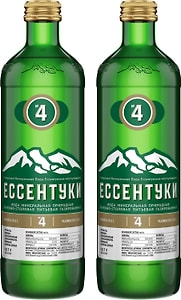 Изображение товара Вода Ессентуки №4 минеральная лечебно-столовая газированная 450мл