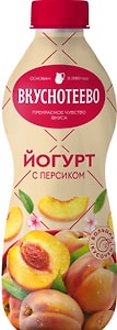 Изображение товара Йогурт питьевой Вкуснотеево с персиком 2% 690г
