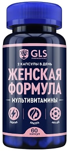 Изображение товара БАД GLS Pharmaceuticals Женская формула 430мг 60 капсул