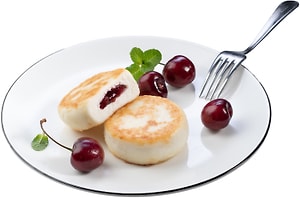 Изображение товара Сырники Creative Kitchen с вишневой начинкой 140г