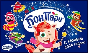 Изображение товара Набор подарочный Бон Пари кондитерских изделий 427г