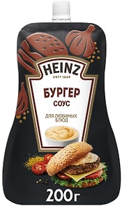 Изображение товара Соус Heinz Бургер 200г