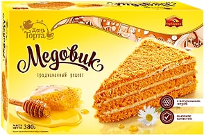 Изображение товара Торт День торта Медовик 380г