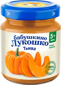 Изображение товара Пюре Бабушкино Лукошко Тыква 100г
