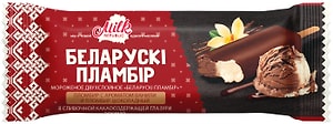 Изображение товара Мороженое Milk Republic двухслойное Пломбир с ароматом ванили и шоколада 15% 80г