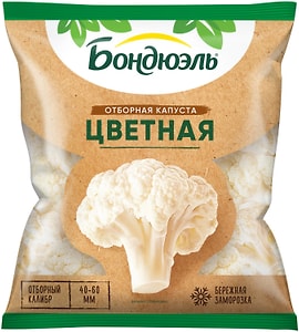 Изображение товара Капуста цветная Bonduelle быстрозамороженная 400г