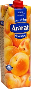 Изображение товара Нектар Ararat Premium Персик с мякотью 970мл