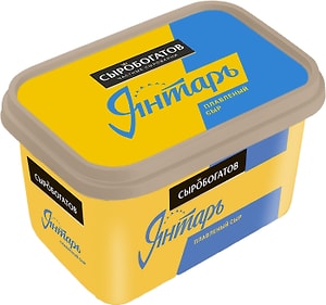 Изображение товара Сыр плавленый Сыробогатов Янтарь 45% 400г