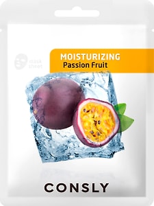 Изображение товара Маска для лица Consly Moisturizing тканевая с экстрактом маракуйи 20мл