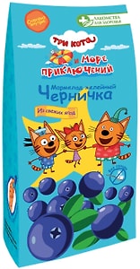 Изображение товара Мармелад желейный Лакомства для здоровья Черничка 105г