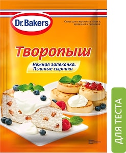 Изображение товара Сухая смесь Dr.Bakers Творопыш для творожного пирога и запеканки 60г