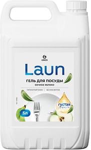 Изображение товара Гель для мытья посуды Laun Сочное яблоко 5л