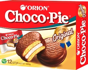Изображение товара Пирожное Orion Choco Pie в глазури 12шт*30г 