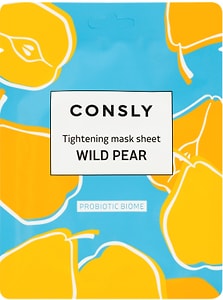 Изображение товара Маска для лица Consly с экстрактом дикой груши для комбинированной кожи тканевая 25мл