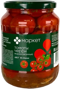 Изображение товара Томаты Маркет Черри маринованные 680г
