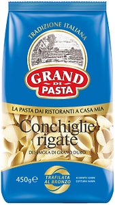 Изображение товара Макаронные изделия Grand Di Pasta Conchiglie Rigate 450г