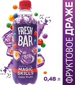 Изображение товара Напиток Fresh Bar Magic Skills Color Fruits 480мл
