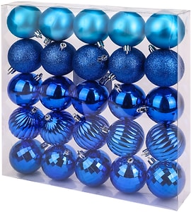 Изображение товара Набор елочных шаров Miland Мечта 25шт*6см