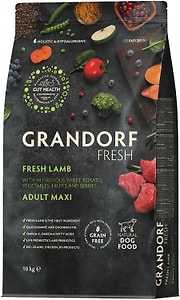 Изображение товара Сухой корм для собак Grandorf Fresh Dog Adult Maxi Lamb&Sweet Potato Свежее мясо ягненка с бататом 10кг