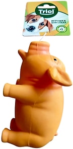 Изображение товара Игрушка для собак Triol Поросенок Хрюкающий из латекса