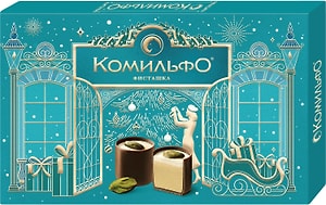 Изображение товара Конфеты Комильфо шоколадные Фисташка 116г в ассортименте