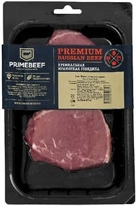 Изображение товара Стейк Primebeef Яблочко из мраморной говядины категории А 300г