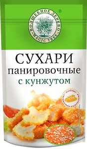 Изображение товара Сухари Волшебное дерево панировочные с кунжутом 140г
