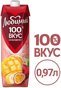 Изображение товара Нектар Любимый Мультифрукт 970мл